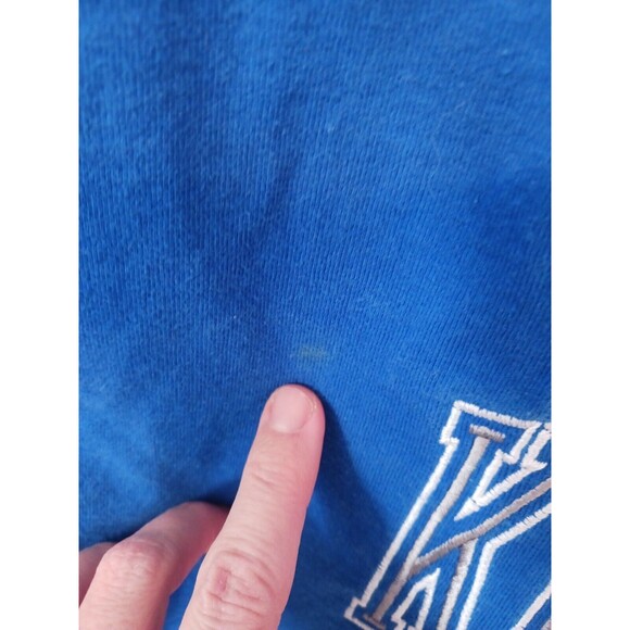 Vtg Kentucky Wildcats T-shirt Large Embroidered Pro Player University Kentucky - Picture 7 of 8